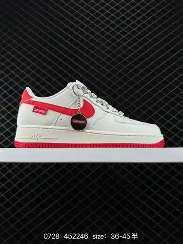 23 ¡Venta limitada en el extranjero! NIke Air Force '7 Low de nivel corporativo "Supreme de mar