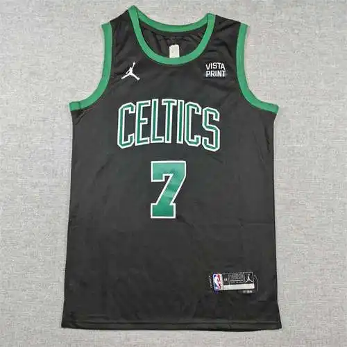 Celtics No. 7 Jaylen Marrón Negro