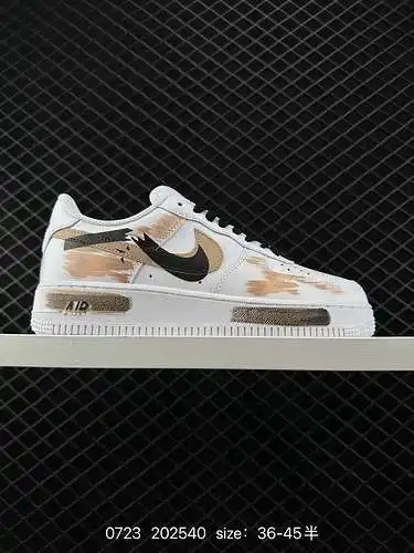2 Nike Air Force Low Air Force 1 zapatillas deportivas informales, versátiles y de caña baja. La com