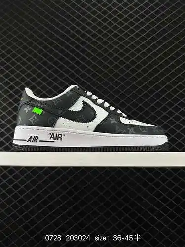 2 Nike Air Force Low Air Force 1 zapatillas deportivas informales, versátiles y de caña baja. La com