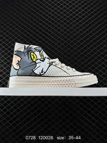 3 Proceso de vulcanización Converse/Converse Chuck 7 Tom & Jerry Versión correcta del bordado de