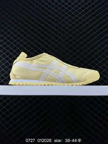 3 Onitsuka Tiger Mexico 66 Calzado deportivo y casual de verano, transpirable, de caña baja y sin co
