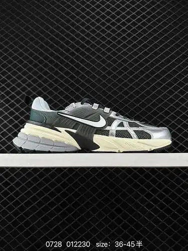 Las zapatillas para correr retro bajas antideslizantes y amortiguadoras Nike / Nike V2K Run son zapa