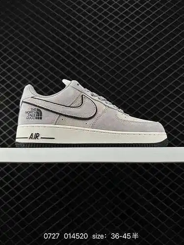 Nike Air Force Low Air Force 1 zapatillas deportivas informales, versátiles y de caña baja. La combi