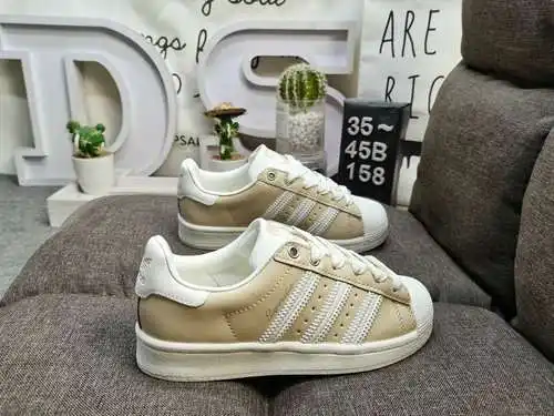 158DAdidas clover Originals Superstar shell toe zapatillas deportivas clásicas informales para todos