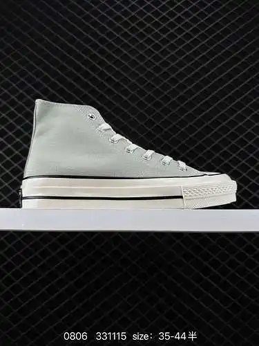 75 Converse All - Star zapatos altos para hombres y mujeres, suelas gruesas, una estrella más alta ⭐