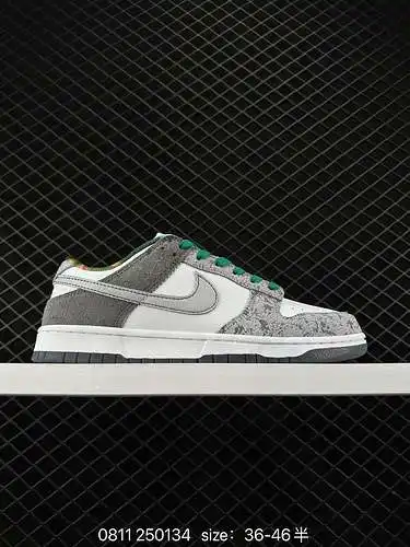La serie de volcadas nike dunk Low de 7 empresas, zapatillas de patinaje deportivas de ocio retro de