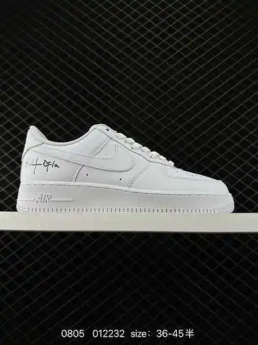 6 Nike Air Force Low Air Force One zapatillas deportivas casuales multifuncionales de banda baja. Co