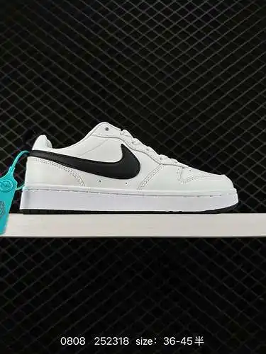 9 Nike Court Borough zapatillas de ocio transpirables multifuncionales de parte baja, con un diseño 