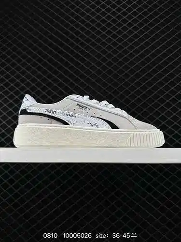 3 Puma basket Platform Switch Puma Rihanna Collection of Thick sole Platform shoes Rihanna series Cl