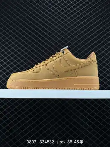 6 Nike Air Force '7 Air Force One zapatillas de ocio multifuncionales de banda baja. Combinando un r