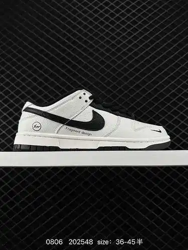 24 NK SB Dunk Low Fragment Design Fujiwara Hiroshi Lightning zapatillas de patinaje deportivo casual