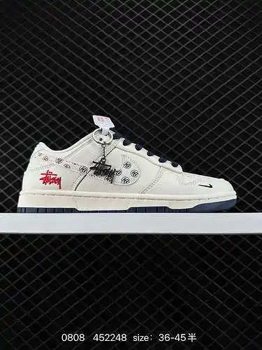 24 pares de zapatillas nike dunk low retro, zapatillas retro clásicas, marca conjunta con gucci. Est