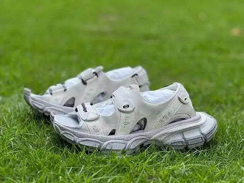 Sandalias de balenciaga 3xl grises balenciaga balenciaga balenciaga 3xl cómodas sandalias de playa m