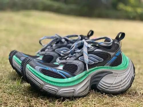 Balenciaga 10xl verde negro y gris y original puro balenciaga balenciaga 10xl zapatos casuales de ca