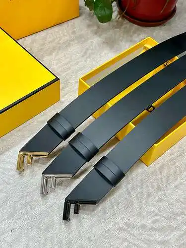 Fendi Belt wholesale Fendi Boys Belt wholesale original Leather Materials SPOT Promotion width 4.0cm