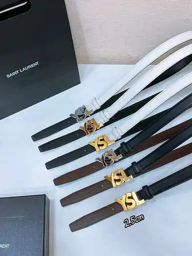 Cinturón de Saint Laurent al por mayor ysl cinturón de niña de Saint Laurent al por mayor material d