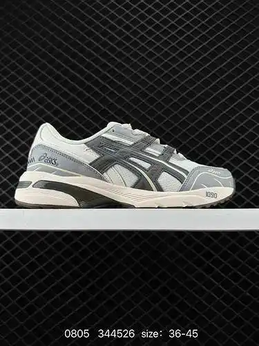 3 zapatos ASICS para hombres y mujeres, hechos de cuero sintético transpirable y algunos materiales 