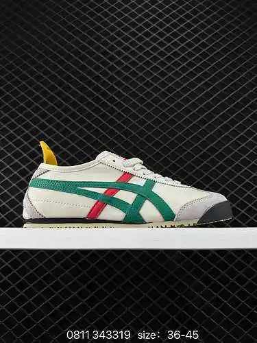 9 Onitsuka Tiger (onitsuka co., ltd.) ASICS México 66 ASICS ASICS piel de vaca baja talla de zapato 