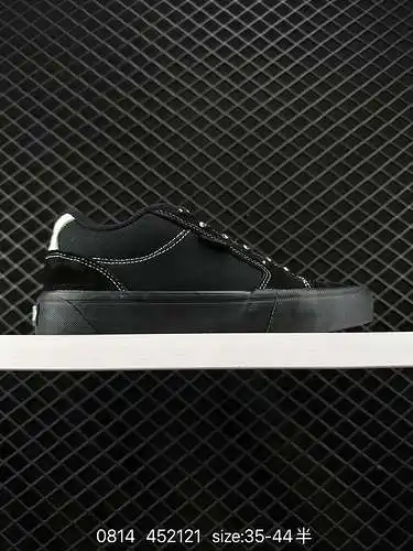 Vans chukka Push Fashion comfort, wrap slide, Low top shoes, Men and women, Black Warrior code: 422 