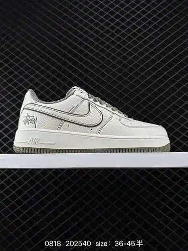 2 Nike Air Force '7 Low Air Force 1 zapatillas casuales multifuncionales de suela gruesa de banda ba