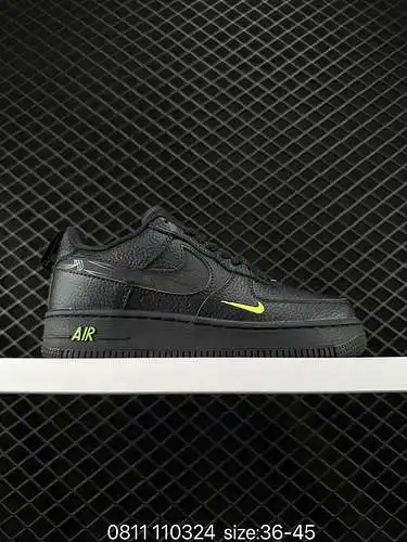 2 Nike Air Force Low Air Force 1 zapatillas deportivas casuales multifuncionales de ayuda baja. Comb