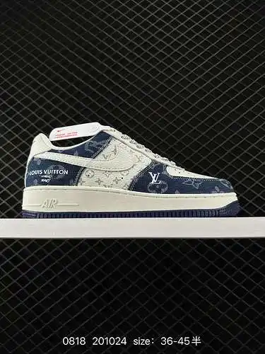 2 Nike Air Force '7 Low Air Force 1 zapatillas casuales multifuncionales de suela gruesa de banda ba