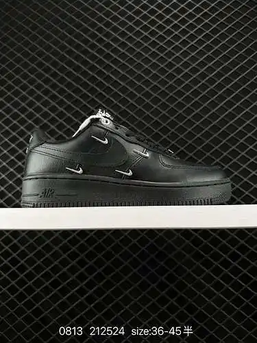2 Nike Air Force Low Air Force 1 zapatillas deportivas casuales multifuncionales de ayuda baja. Comb