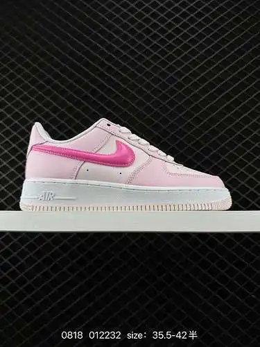 6 Nike Air Force '7 Low Air Force 1 zapatillas casuales multifuncionales de suela gruesa de banda ba