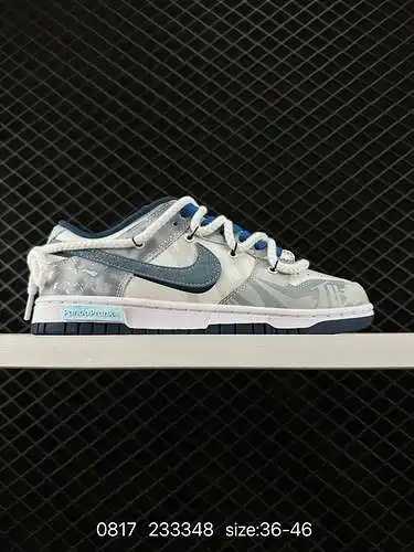 24 NK Dunk Low panda prankster Water Rider Silver sea Blue Shark Low Top Leisure Shoe dd39 - 4 ¿ el 