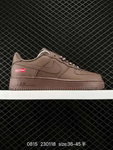 9 Nike Air Force '7 Low Air Force 1 zapatillas casuales multifuncionales de suela gruesa de banda ba