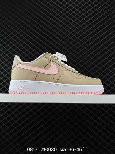 Nike Air Force '7 Low Air Force 1 zapatillas casuales multifuncionales de suela gruesa de banda baja