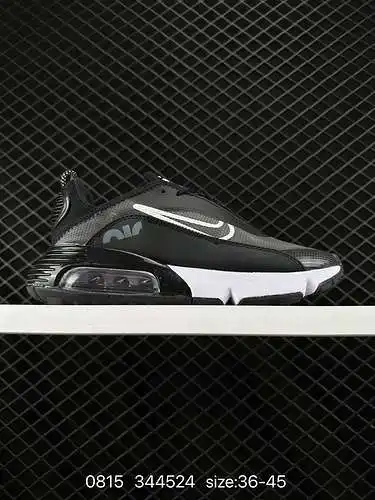 2 zapatos de correr casuales Nike Air Max 29 Nike retro amortiguador antideslizante de parte baja nú