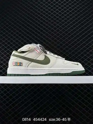 2 nike dunk Low series retro zapatillas de patinaje deportivo casual de parte baja, con colchón de a