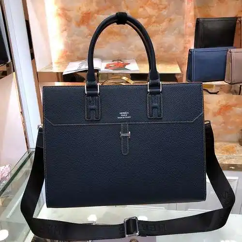 Maletín hermes, bolso Hermes para hombres, bolso Hermes para hombres, bolso hermes, réplica original