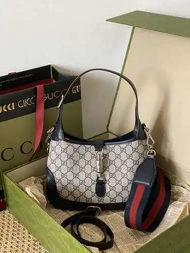 Bolso axilar gucci, bolso de mujer gucci, bolso de hombro gucci, réplica de alta gama de lona origin