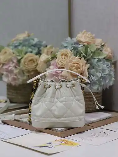 Bolsa de barril de dior, bolsa de Sra. dior, bolsa de hombro de dior, imitación original de alta gam
