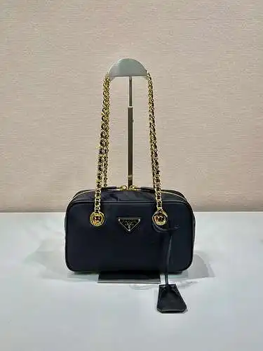 Bolso retro prada, bolso de mujer prada, bolso de bolso prada, cuero superior importado, grabado de 