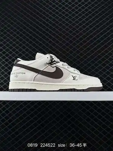 Zapatillas nike dunk low retro, zapatillas retro, tirantes deconstruidos, cordones dobles, Louis vui
