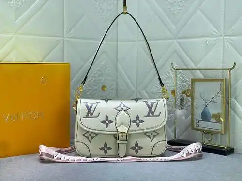 Bolsa de palo largo LV bolsa de mujer LV bolsa de regalo de entrega de alta calidad de cuero de vaca