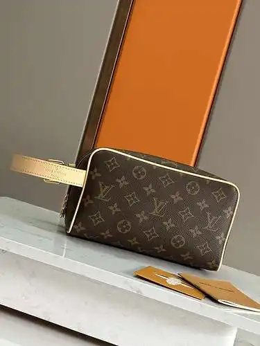 Louis Vuitton LV bolso de maquillaje femenino LV Louis Vuitton bolso bolso de regalo importado de la