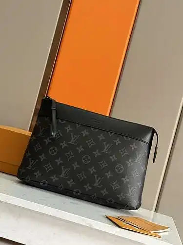 Bolso Louis Vuitton Bolso LV bolso para hombres LV Louis Vuitton bolso con retrograbado de alta gama