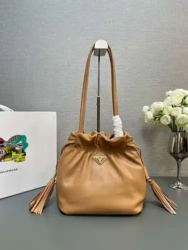 Bolso de la suerte de prada, bolso de la Sra. prada, bolso de la pasarela de prada, réplica original
