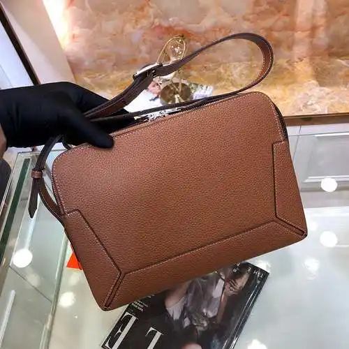 Bolso hermes, bolso Hermes para hombres, bolso hermes, bolso hermes, réplica de alta gama de cuero d