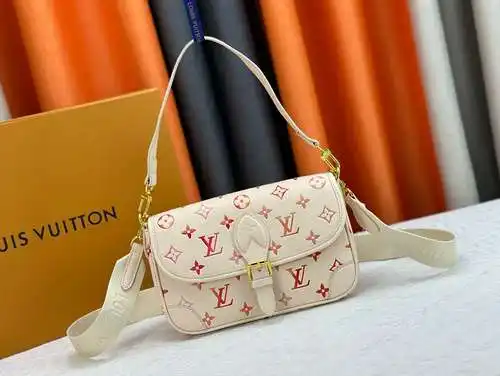 Bolsa de palo largo LV bolsa de mujer LV bolsa de regalo de entrega de alta calidad de cuero de vaca