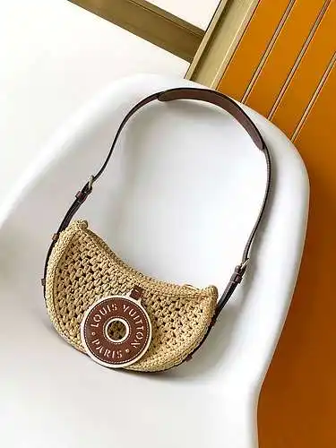 Bolso de axila lv, bolso de mujer lv, bolso de cuero superior importado lv, réplica de alta gama, bo