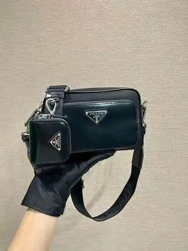Bolso de hombro prada, bolso de mujer prada, bolso de bolso prada, réplica original de alta gama de 