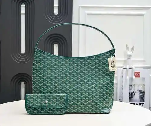 Bolso de axila goyard, bolso de mujer elegante, bolso de bolso elegante de cuero de vaca original im