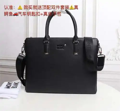 Maletín mountblanc bolso mountblanc bolso para hombres mountblanc bolso corredizo con piel de vaca o