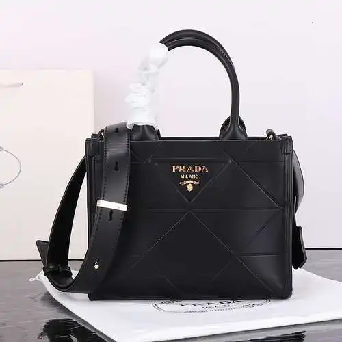 Bolsa de compras prada, bolsa de mujer prada, bolsa de hombro prada, bolsa de regalo de entrega de a